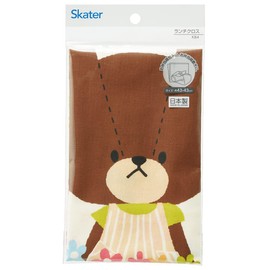 Skater KB4-A Lunch Cloth Bear's School, 16.9 x 16.9 inches (43 x 43 cm), Made in Japan