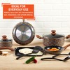 IMUSA 10pc Mexican Talavera Design Cookware Set with Tools