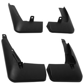 KEYOOG Front & Rear Mud Flaps Splash Guards Fit for 2020-2023 Toy-OTA Highlander, 4-Pc Mud Guards Splash Guard Black-It Doesn't Fit The Car with Side Skirts (Ground Kits) or Body Modifications