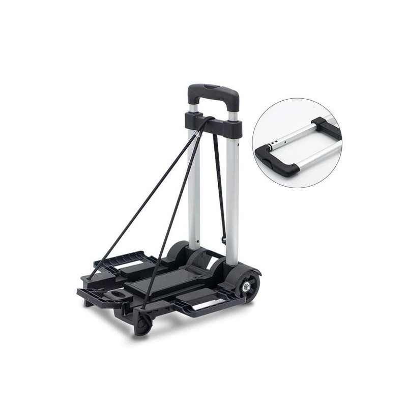 APOXCON Folding Hand Truck, 120 lbs Capacity Luggage Cart with