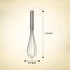Mrs. Anderson’s Baking French Whisk, Stainless Steel, 9.5-inches