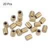 uxcell Brass Push Button Grease Oil Cup 4x5mm Ball Oiler
