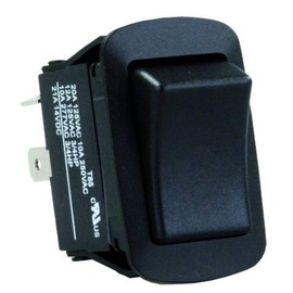 JR Products 13795 Black On/Off SPST H2O Resistant