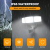 UME 2 Pack 5500LM LED Security Lights Motion Sensor Light