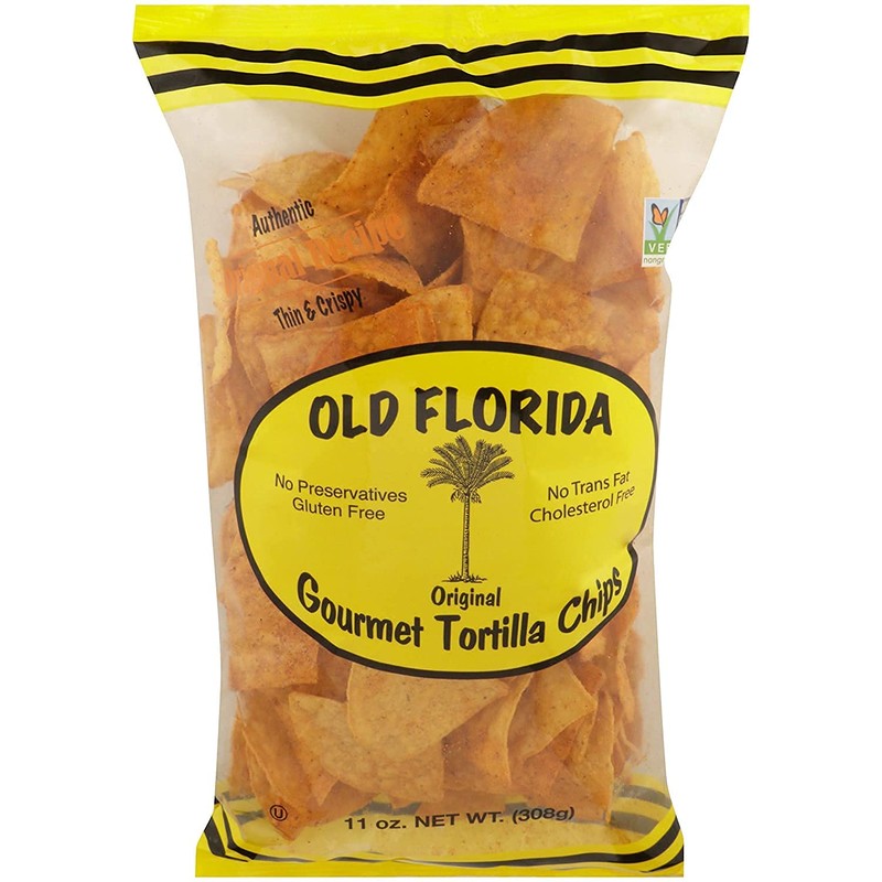 Old Florida Gourmet Original Tortilla Chips, 11 OZ - Pack
