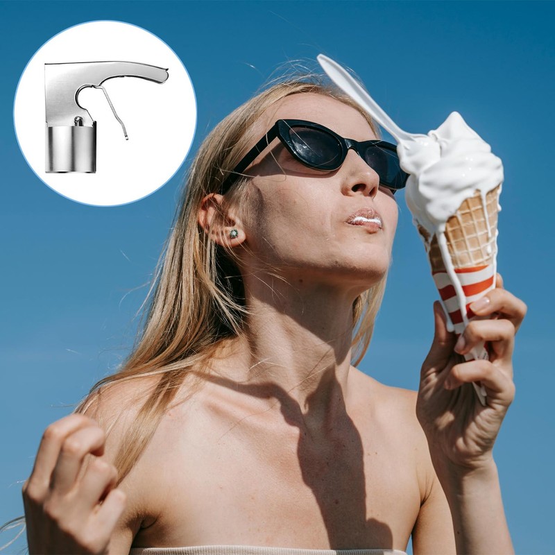 Reicyfang Old Time Ice Cream Scooper, Easy Release Trigger Ice