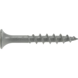 HILLMAN FASTENERS 196620 42602 Exterior Coated Wood Screw-XL (8 x 1-1/4"), 5 Packs, 8 x 1.25, 75 Piece