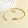 Arm Cuff Bracelet for Women 18K Gold Plated Arm Cuff