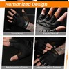 ATERCEL Premium Leather Workout Gloves, Ideal for Men and Women,