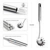 Spaghetti Spoon,304 Stainless Steel Pasta Spoon,Silver/13.8Inch
