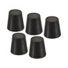YOKIVE Pack of 5 Rubber Plugs Conical Plugs with High