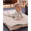 Niceday 36247B05 mofua IBUL Quilted Mattress Pad, Beige, Baby Size