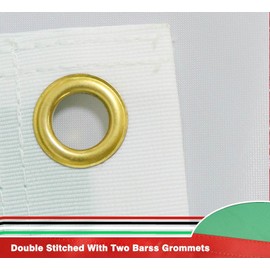 MIDLE Double Sides Mexico Mexican Flag 4x6 Ft Large Outdoor - Embroidered Mexican coat of arms Flags |Quadruple Stitched Fly Ends| House Decoration Banner Bandera de Mexico Flag