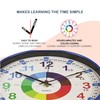 Kiddus Kid’s Wall Clock Analogue Time Teacher with Time Learning