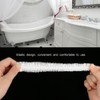 Cofias Desechable,100 PCS Tapa de ducha plástica desechables gorra de