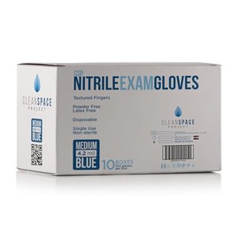 CLEAN SPACE PROJECT Nitrile Gloves - 4.2 Mil Extra Thick