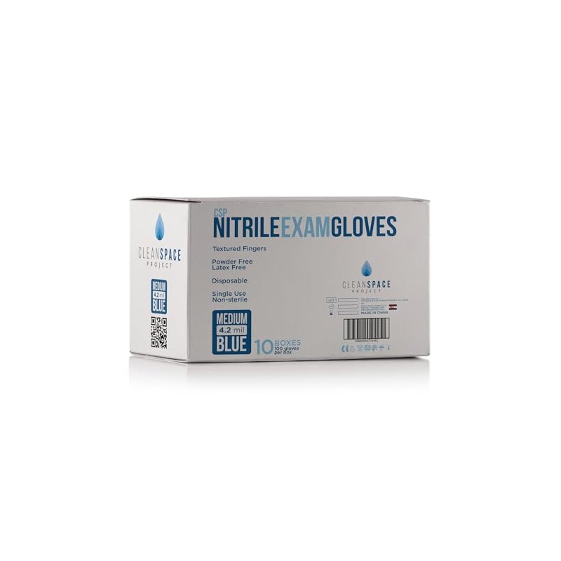 CLEAN SPACE PROJECT Nitrile Gloves - 4.2 Mil Extra Thick