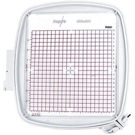 Embroidex Embroidery Hoop for Husqvarna Viking Epic, Designer Diamond, Ruby Topaz 8" x 8" Quilters Hoop