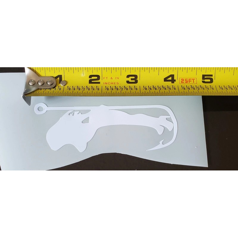 Tf Decals Custom dirty Hooker decal Hunting and fishing