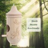3Pcs Hummingbird House, Wooden Hummingbird Houses for Outside Hanging, Cute
