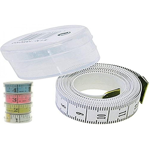 Dressmaker’s Tape Measure, Tape Measure in Storage Container, 150 cm,