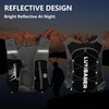 Hydration Vest Backpack, Lightweight Adjust Straps Running Backpack with Reflective