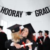 Hooray Grad Banner, Congrats Grad/Class of 2025, PHD/MBA/College Graduation Party