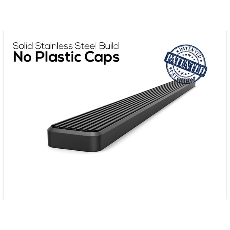 APS Rear Step Bar 5 inches Matte Black Compatible with