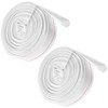 QWORK 2 Pack Backwash Hose 2" ID x 100 FT,