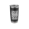 Checkers Strategy - Classic Board Game Checkers Stainless Steel Insulated