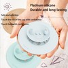 Silicone Cup Lids with Cute Animal Handle Design, Reusable Drink