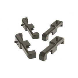 Prothane Chevy Corvette C5 Radiator Insolators - Red