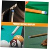 BESPORTBLE Snooker Pool Cue Tips 50pcs Replacement Kit Billiard Cue