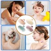 Shower Sponge, 4 Pieces Shower Sponges, Bath Sponge for Adults,