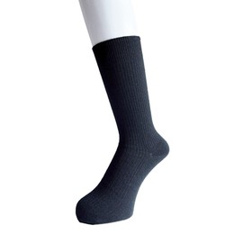 Men's Warm Business Socks, Hair Blend, Heat Insulation, Far Infrared 9.8 - 10.6 inches (25 - 27 cm), 5 Pairs (Color Selected)