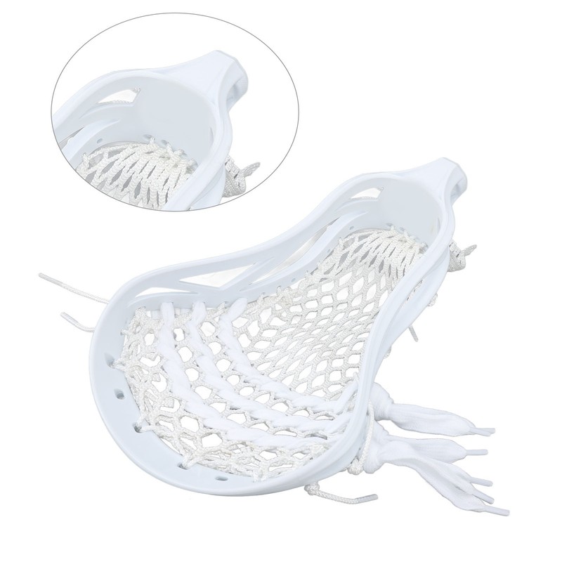 Lacrosse Head Mesh Strung Wear Proof Nylon Lacrosse Stick Heads