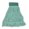 Tough Guy 1TYP3 Wet Mop, Medium, Green, Looped End