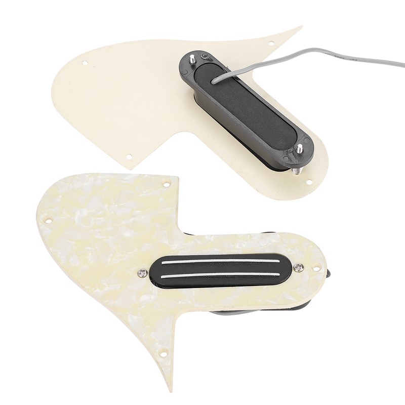 Dual Rail Mandolin Pickguard Loaded Prewired Pickup A500k B500k Potentiometer