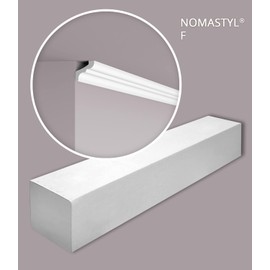 F NOMASTYL Ceiling Moulding - Pack of 10 (20 m) - 33 x 33 x 2000 mm - NOËL & MARQUET - A Brand of NMC - Extruded Polystyrene