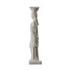 BeautifulGreekStatues Column Caryatid Statue Acropolis Athens Greek Roman Alabaster 9.8"