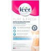 Veet Pure & Fresh, Bandas de Cera Depilatoria, Axilas y