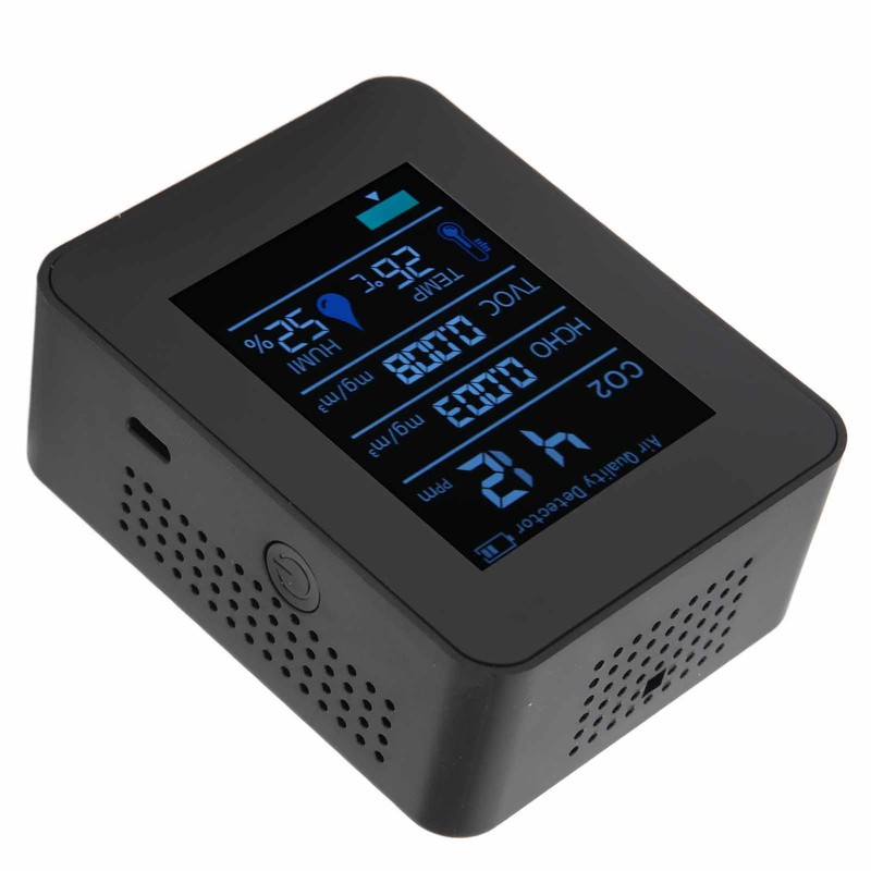 ZNAZ2CO3TB Bluetooth Air Quality Detector 5 in 1 Multifunctional CO2