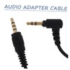 SHOWERORO Trrs to TRS Microphone Cable Durable Headphone Adapter for