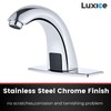 Luxice Touchless Bathroom Sink Faucet - Automatic Motion Sensor Battery