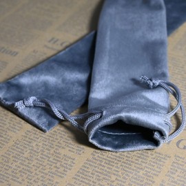 Vingobow 4/4 Full Size Cello Bow Velvet Bag for Single Violin/Viola/Cello Bow Protection Case Dust Cover 4/4 Full Size