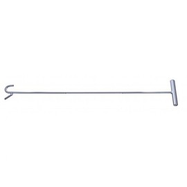 United Pacific Chrome 31" Long Fifth Wheel Pin Puller, S-Hook (Each)