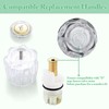 hansengroe RV Faucet Parts Bathroom Sink Shower Knobs Replacment 2