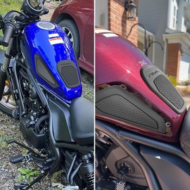 WOOGA Motorcycle Accessories Gas Tank Protect Sticker Fuel Cap Cover Pad Replacement for Ho&n&da Rebel CMX 1100 Modified Accessories 2021 2022 2023 2024