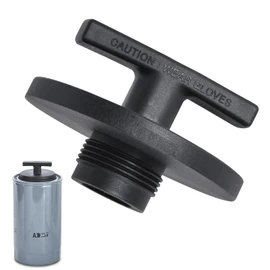 Ankiwi Oil Filter Plug Tool for MO285 05083285AA, Oil Filter Cap Off Tool for Cummins 6.7L Turbo Diesel, Designed for Dodge Ram 2500 3500 4500 5500, Easier and Cleaner to Change Motor Oils