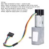 High Torsion Worm Gear Motor Full Metal Self Locking Encoder